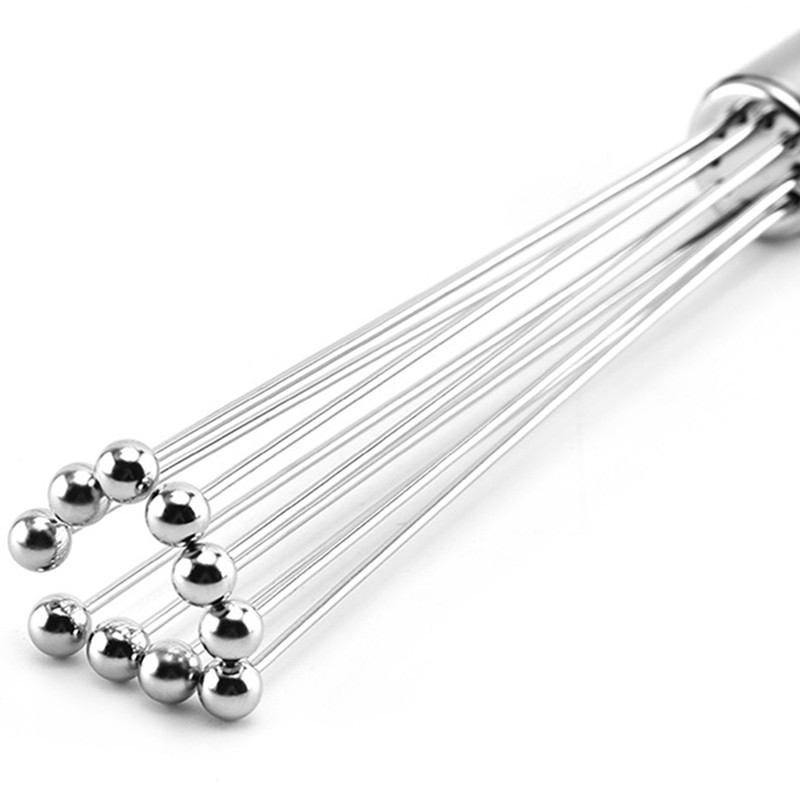 Kuglica od nehrđajućeg čelika Žičana pjenjača za jaja Set kuhinjskih metlica za kuhanje, miješanje, mućenje, tučenje, miješanje