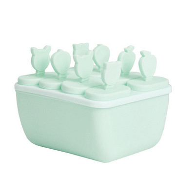 6/8-rakuline jäätisevorm Jäätisevorm Käsitsi valmistatud magustoidu vorm sügavkülmikule puuviljajääkuubiku valmistamisel Korduvkasutatavad vormid jäätise jaoks