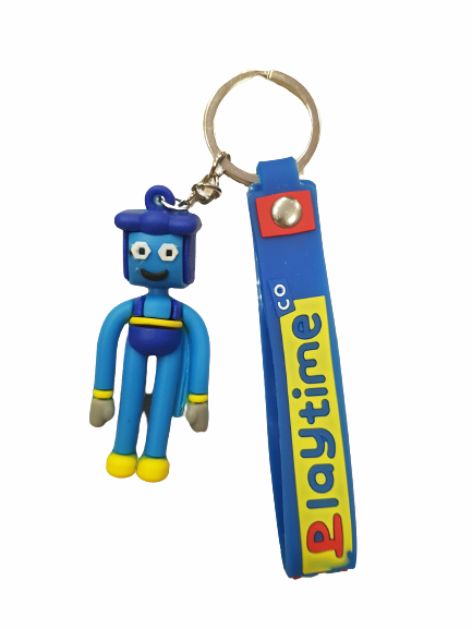 Фигурка Huggy Wuggy, Гумена, Син