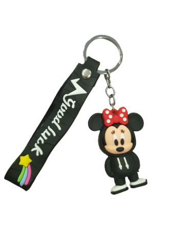 Фигурка Disney Minnie Mickey, Гумена, Червен/черен