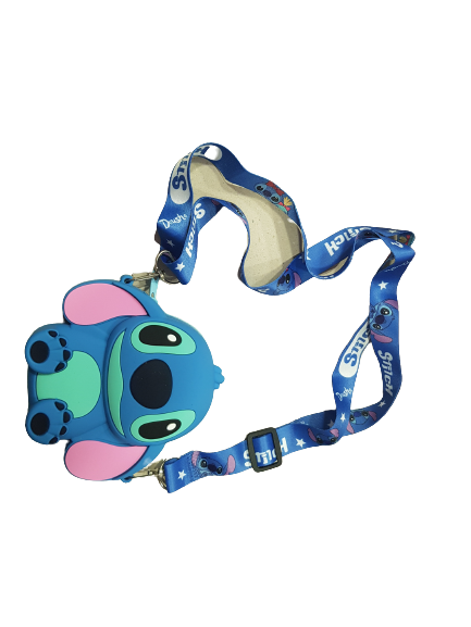 Чанта Lilo & Stitch, Гумена, Синя