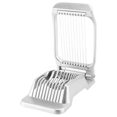 Tăiător de ouă 2 buc. Tăiător de ouă fiert tare Tăiător de ouă din sârmă din oțel inoxidabil Tăiător de ouă pentru ouă, căpșuni, fructe moi