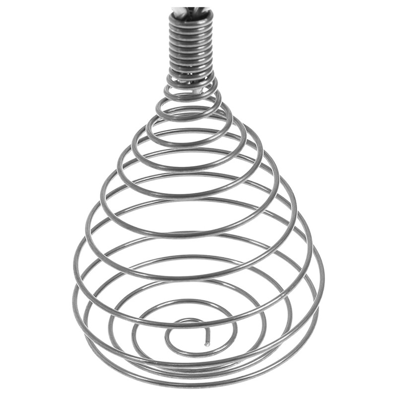 Vânzare fierbinte 4 bucăți din oțel inoxidabil cu arc, oțel pentru ouă, cu apăsare manuală, blender, pentru acasă, instrument versatil pentru bătutor de ouă