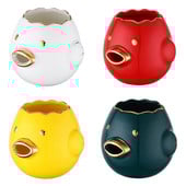 Creativ din desene animate Separator de gălbenușuri de ou de pui Ceramica Separator de ouă de pui din desene animate din ceramică Bucătărie