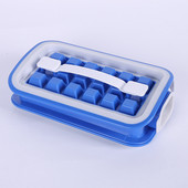 Tavă pentru cuburi de gheață, 36 de grile, matriță pentru înghețată din silicon DIY, pentru fabricarea cuburilor de gheață, fierbător, răcitor portabil, recipient de depozitare pentru cuburi de gheață