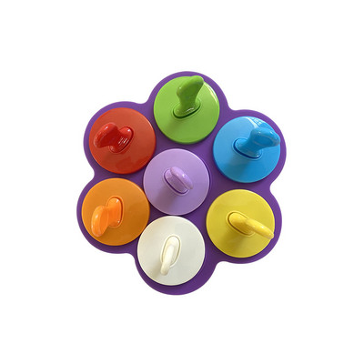 Mucegai pentru înghețată pentru palete de gheață Mucegai portabil pentru palete de gheață de calitate alimentară Produs de bile pentru bebeluși Instrumente pentru suplimente alimentare DIY Accesorii pentru shake de fructe