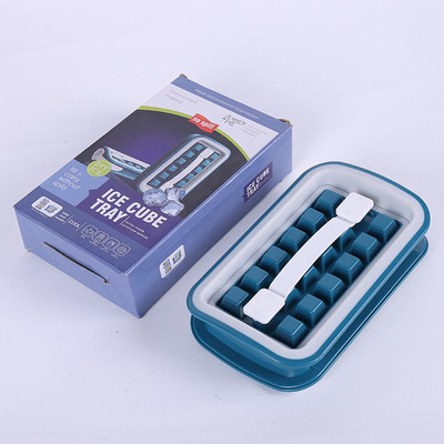 Barkácsolás jéggolyó készítő vízforraló kütyük Kreatív jégkockatálca eszközök 2 az 1-ben hordozható jégkocka tartály forma konyhai bár tartozékok