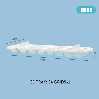 Formă din silicon pentru gheață și cutie de depozitare 2 în 1 tăvi pentru cuburi de gheață pentru fabricare set de cutii de matrițe Maker Bar Accesorii pentru bucătărie Ustensile Home Hool