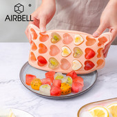 Formă din silicon Tavă pentru fabricarea cuburilor de gheață Cremă Magnum Ball Accesorii pentru bare Glacon Forme de bucătărie Mini mici cu capac în formă de inimă