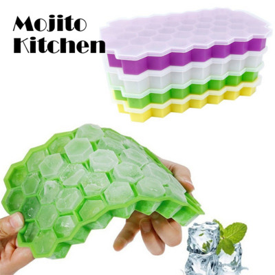 Jégkocka készítő szilikon forma méhsejt tálca Magnum szilikon forma formák élelmiszer minőségű whisky koktél popsics formához