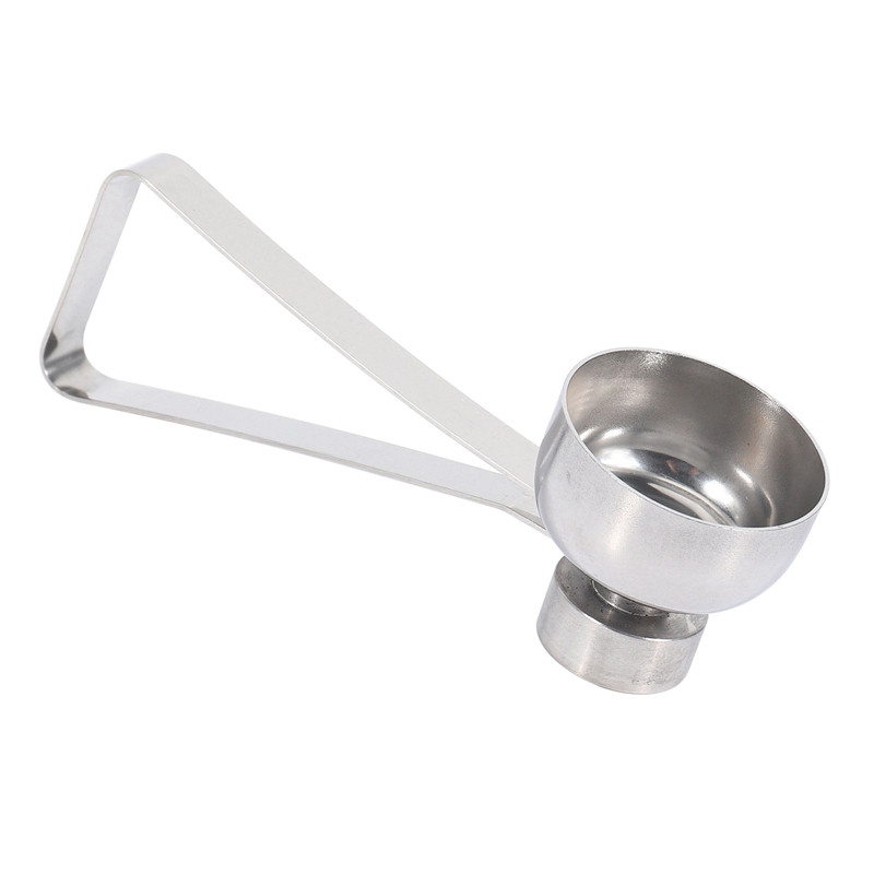 2X Oțel inoxidabil Ou fiert Topper Coji Cutter Knocker Crud Ouă Cracker Separator Ouă Opener Gadgets de bucătărie