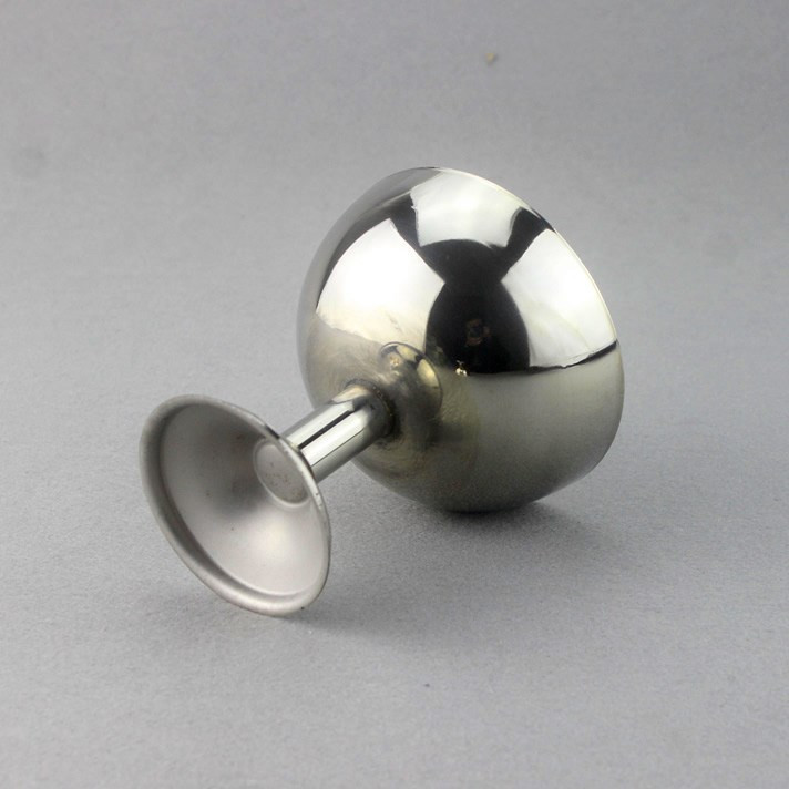 Rozsdamentes acél fagylaltos csésze fém desszertes csésze fagylaltos csésze magas borospohár gyümölcssalátás tál snack csésze Konyhai főzőeszközök