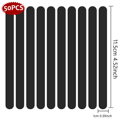 50db akril fagylalt pálcika jégkrém eszköz átlátszó szilárd süteményrúd cukorka fagylalt kézművesekhez