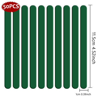 50db akril fagylalt pálcika jégkrém eszköz átlátszó szilárd süteményrúd cukorka fagylalt kézművesekhez