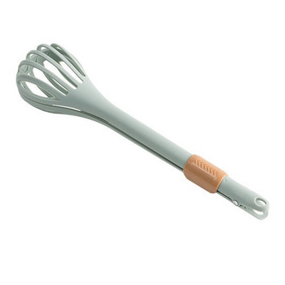 Bata Accesorii pentru bucatarie Otel multifunctional Clema pentru mancare Otel Unelte de copt de uz casnic Lingura cu gheare cu dublu scop Verde