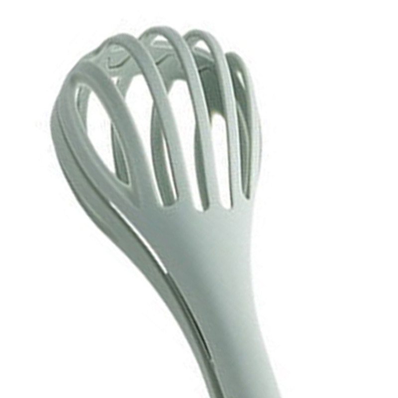 Bata Accesorii pentru bucatarie Otel multifunctional Clema pentru mancare Otel Unelte de copt de uz casnic Lingura cu gheare cu dublu scop Verde