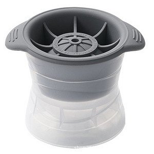 Mașină rotundă pentru cuburi de gheață pentru whisky, forma sferică de silicon pentru cuburi de gheață.