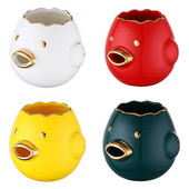 Desene animat creativ Separator de gălbenușuri de ou de pui Ceramica Separator de ouă de pui din desene animate din ceramică Bucătărie