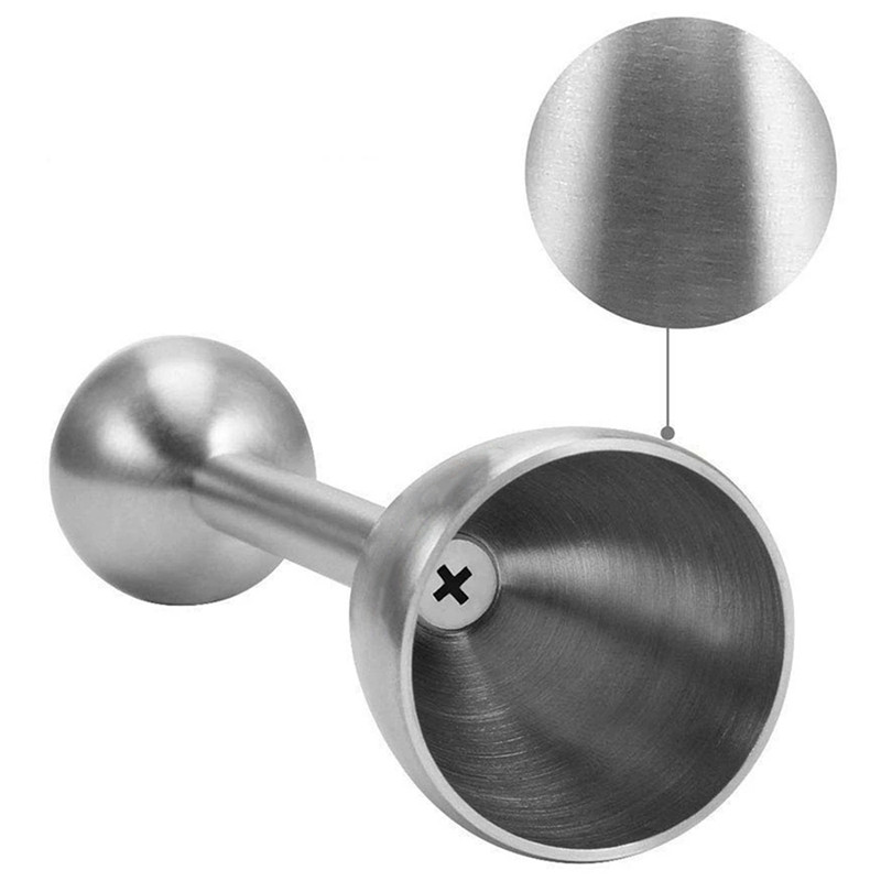 Rozsdamentes acél főtt tojás fedő tojáshéj keksz nyitó tojáskanál tartó konyhai kütyük