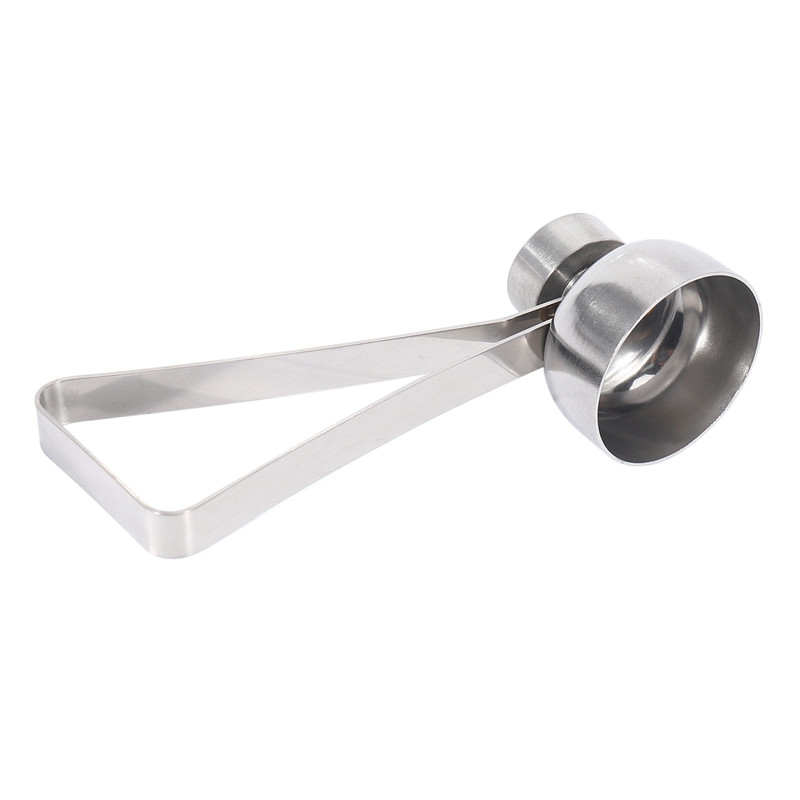 2X Oțel inoxidabil Ou fiert Topper Coji Cutter Knocker Crud Ouă Cracker Separator Ouă Opener Gadgets de bucătărie