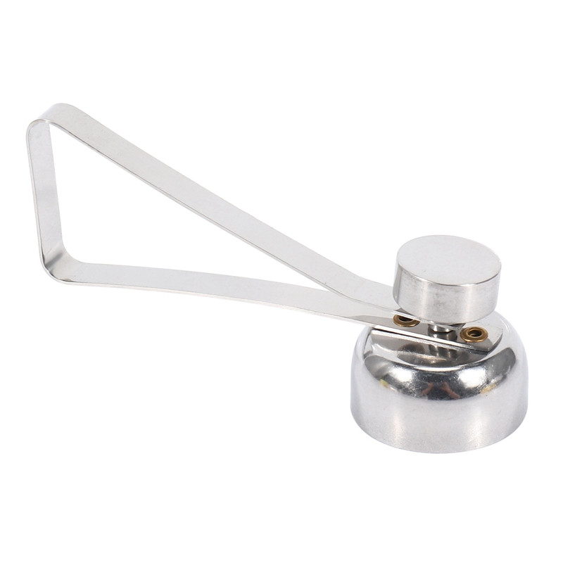 2X Oțel inoxidabil Ou fiert Topper Coji Cutter Knocker Crud Ouă Cracker Separator Ouă Opener Gadgets de bucătărie