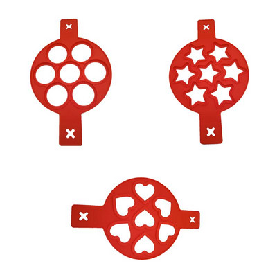 Küpsiste praemuna pannkoogivormi tegija silikoonvormid mittenakkuvad Lihtne toiming Om