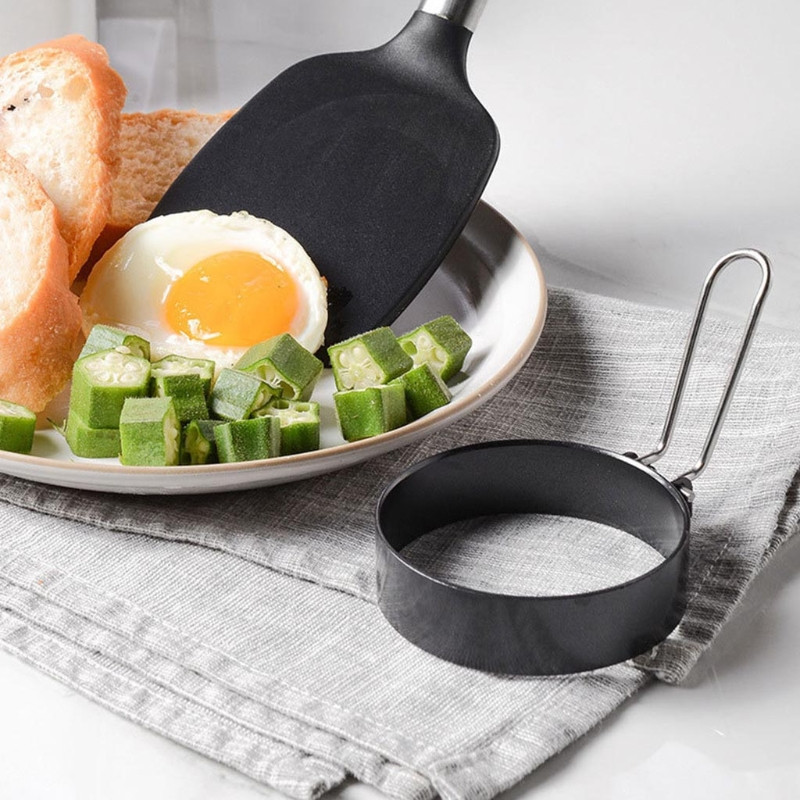 4 kom Pržena jaja, prsten za palačinke, omlet, pečena jaja, okrugli oblik, kalup za jaja za kuhanje, tava za doručak, pećnica, kuhinja