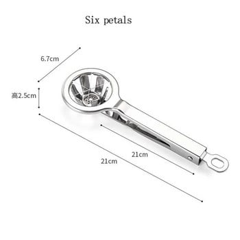 Резачки за яйца Резачка за яйца от неръждаема стомана Резачка за варени домати Чопър Ръчна домашна кухня Резачка за яйца Кухненски инструменти Джаджи
