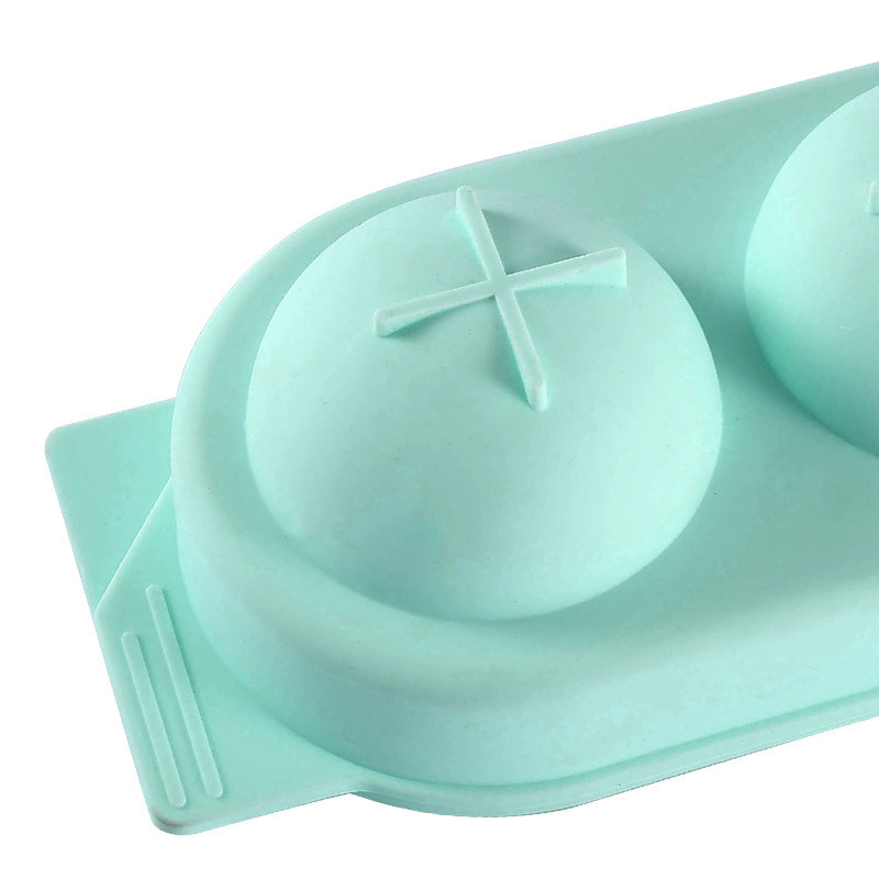 Szilikon jéggolyóforma tetővel, kerek jéggolyó készítő, házilag készíthető jégkocka tálca, újrafelhasználható 4 cellás jéggolyós tálca konyhai eszköz