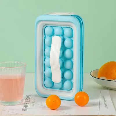 2022 Ice Ball Maker Fierbător Bucătărie Bar Accesorii Gadgets Creative Ice Cube Mold 2 în 1 Multi-funcțional Container Mucegai Popsicle