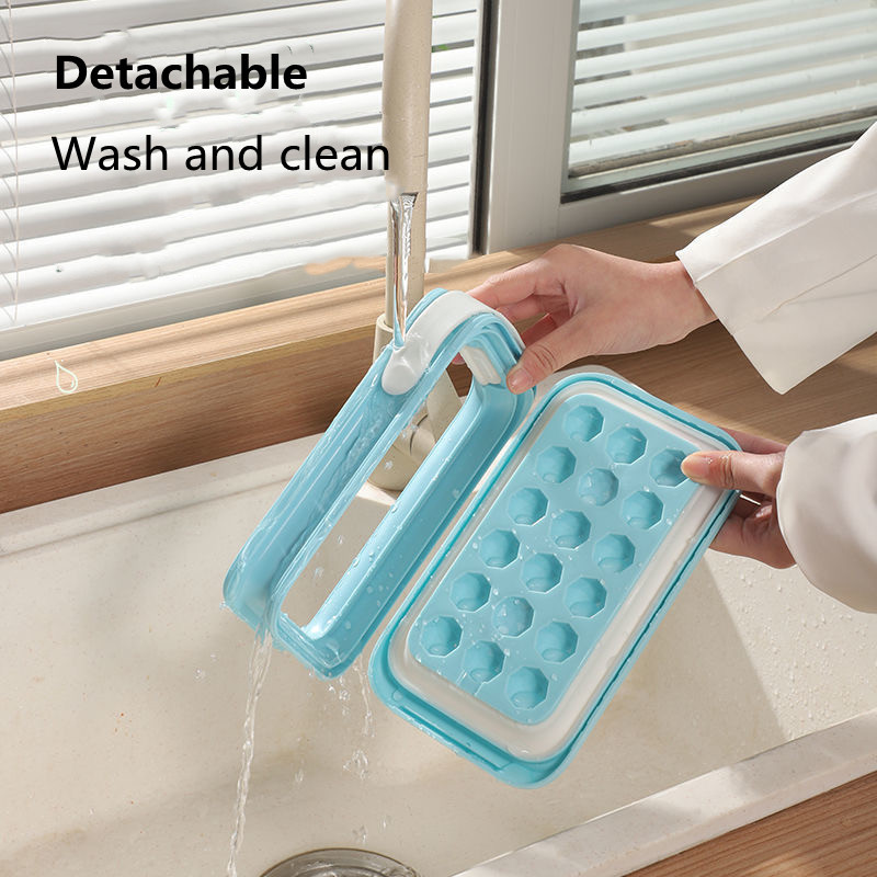 2022 Ice Ball Maker Fierbător Bucătărie Bar Accesorii Gadgets Creative Ice Cube Mold 2 în 1 Multi-funcțional Container Mucegai Popsicle