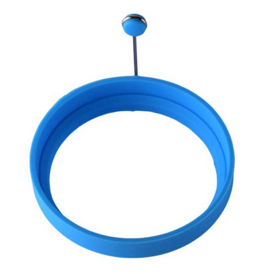 Silikoninis keptų kiaušinių blynų žiedas omletas keptas kiaušinis apvalus formavimas kiaušinių keptuvės orkaitės virtuvės forma pusryčiams kepti