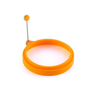 Silikoninis keptų kiaušinių blynų žiedas omletas keptas kiaušinis apvalus formavimas kiaušinių keptuvės orkaitės virtuvės forma pusryčiams kepti