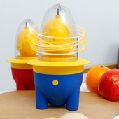 Aparat electric de producere a ouălor de aur Mixer alb pentru gălbenuș de ouă, reîncărcabil prin USB, blender automat pentru amestecarea ouălor de uz casnic, aparate de bucătărie