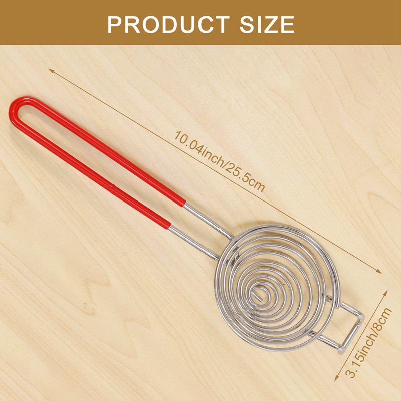 Διαχωριστής αυγών, Εργαλείο διαχωρισμού λευκού κρόκου από ανοξείδωτο ατσάλι, 2 τεμάχια