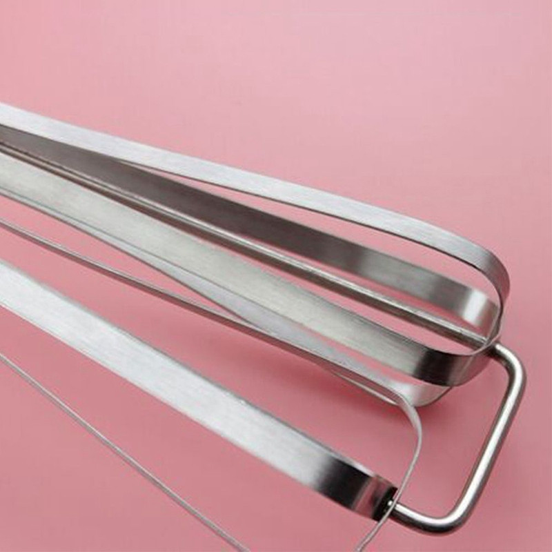 Roostevabast terasest köögitööriistad käsitsi vispliga