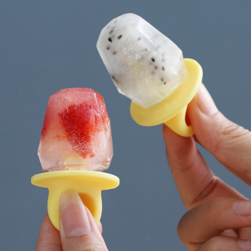 Ice Pop forma BPA mentes 7 üreges tapadásmentes szilikon méhsejt jégkockaforma fagylalt golyókészítő otthoni babaétkezéshez