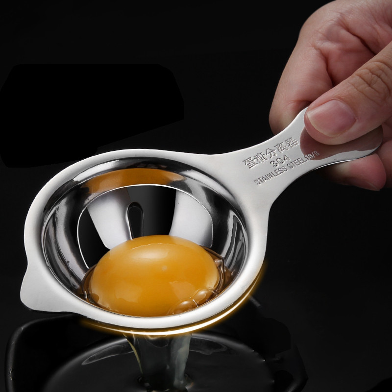 Deschizător rapid de ouă din oțel inoxidabil Separator de gălbenușuri și albușuri Set baterie manuală Foarfece pentru ou Cutter pentru coajă de ou
