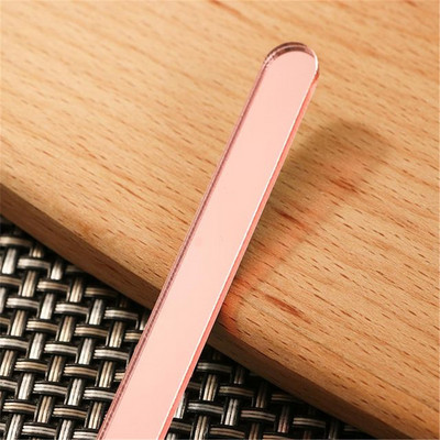 50db Kreatív akril fagylalt pálcika 11,5x1 cm-es Popsic stick Crafts Diy Kézzel Készített Kézműves Konyhai Popsic Stick forma