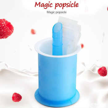 Направи си сам производител на Popsicle Ръчна форма за Popsicle Детска торбичка с цип Ice Stick Maker Candy Tube Maker Домакински Popsicle Maker Форма