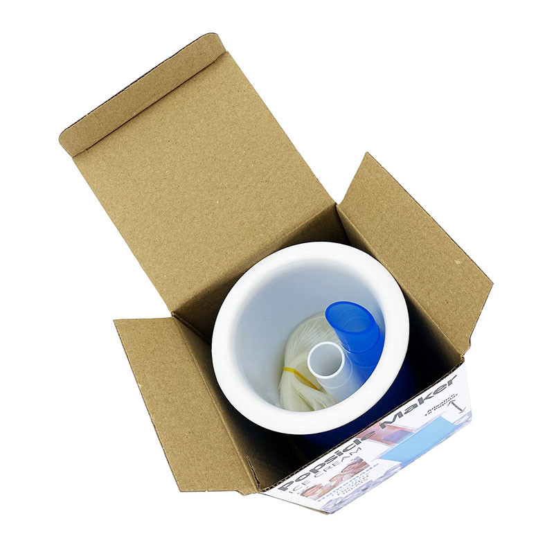 Mașină de fabricat pentru ghiocete de mână, pentru copii, pentru copii, cu fermoar, cu blocare cu fermoar, pentru fabricarea de bețișoare de gheață.