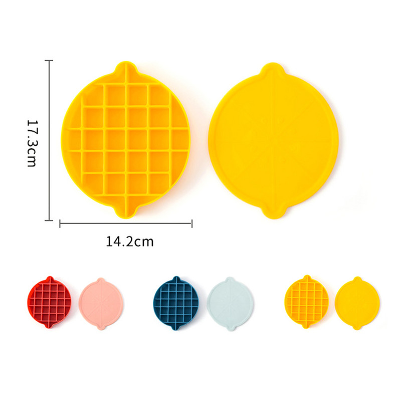 Blocuri de gheață rotunde Mucegai Cutie de gheață Carcasă cu compartiment din silicon de calitate alimentară Produse de uz casnic DIY Blocuri de gheață Mucegai pentru frigider