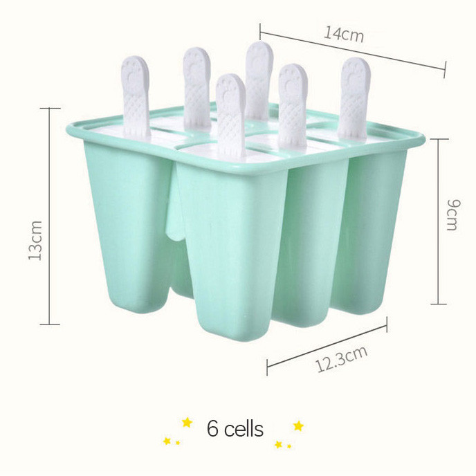 4/6/10 pretinac Silikonski kalup za sladoled DIY Domaća posuda za led Silikonski kalup za prehrambenu industriju Kalup za sladoled Alat za sladoled