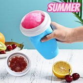 2022 NOU Slushy Cup Frozen Squeeze Smoothie congelate rapid Slushy Cup Pinch Fast Cooling Magic Cup Inghetata Slushy Picaice Can