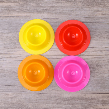 6 бр чаши за яйца Хранителен силикон, подходящ за миене в съдомиялна машина Поставка за яйца Кухненски консумативи (червено/розово/оранжево/жълто/синьо/зелено)