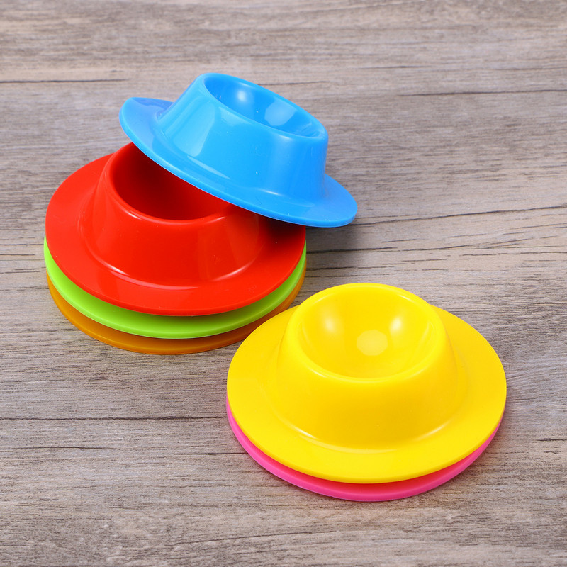 6 vnt Kiaušinių puodeliai Maisto klasės silikoniniai indaplovėje saugūs kiaušinių stovo laikikliai virtuvės reikmenys (raudona/rožinė/oranžinė/geltona/mėlyna/žalia)