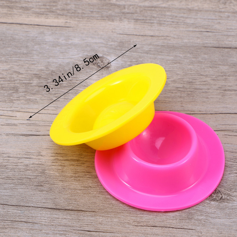 6 vnt Kiaušinių puodeliai Maisto klasės silikoniniai indaplovėje saugūs kiaušinių stovo laikikliai virtuvės reikmenys (raudona/rožinė/oranžinė/geltona/mėlyna/žalia)