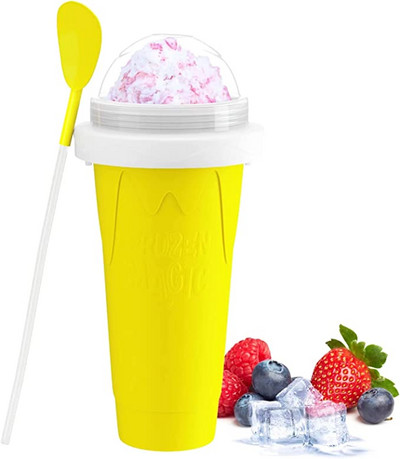 Gyorsfagyasztott Magic Smoothies Cup Házi turmixos palack Slush és Shake készítő Gyorshűtő csésze Ice Cream Slushy Maker Cup
