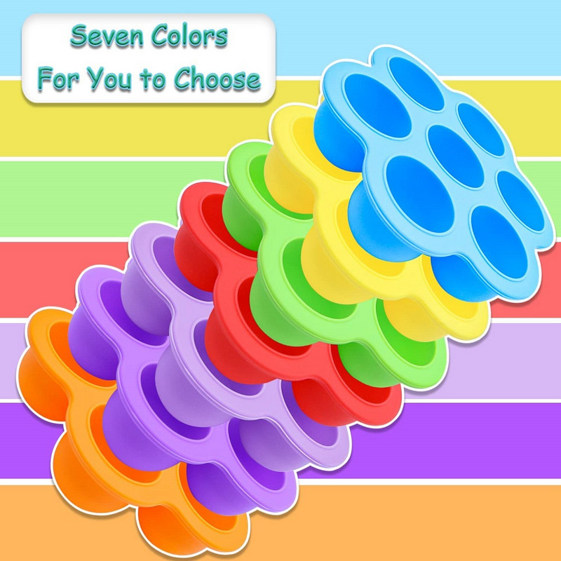 Formă din silicon pentru înghețată Forme DIY pentru Popsicle Tavă pentru cuburi de gheață Producător de cuburi de gheață Recipient pentru depozitarea alimentelor pentru bebeluși Tavi pentru cuburi de gheață