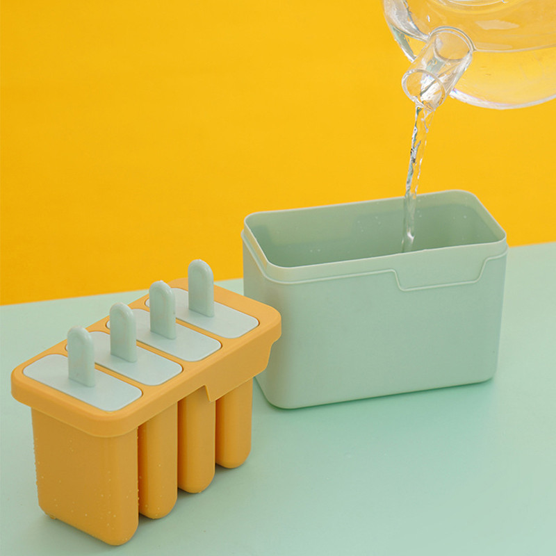 Formă pentru înghețată Mașină de fabricare a gheață magică DIY Mucegai convenabil pentru ghiocei pentru desert Gadget de bucătărie Desert de casă Congelator Unelte pentru gheață de vară